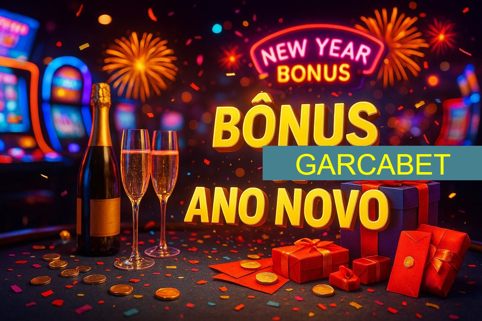 Promoções de Ano Novo no GARCABET